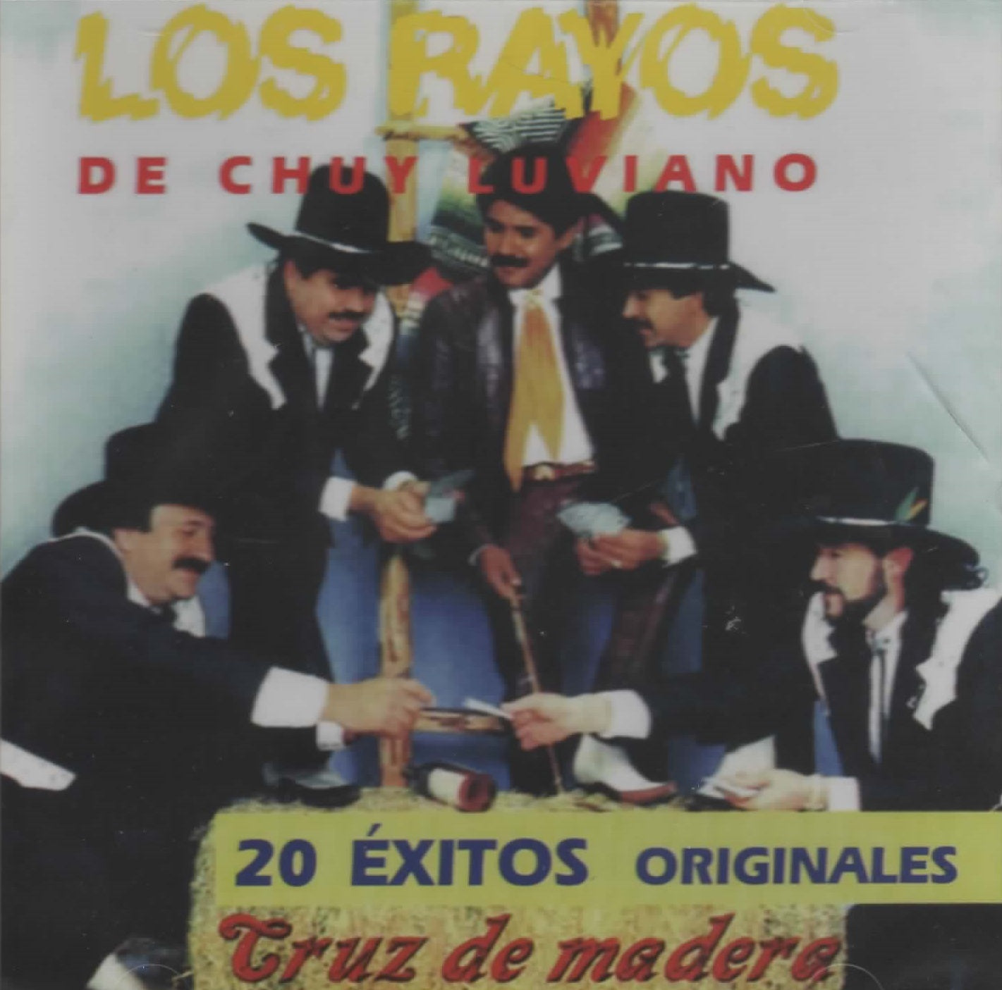 CD Los Rayos De Chuy Liviano - 20 Éxitos Originales Cruz De Madera