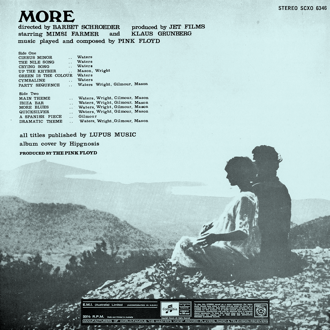 LP Pink Floyd – Soundtrack From The Film "More"
