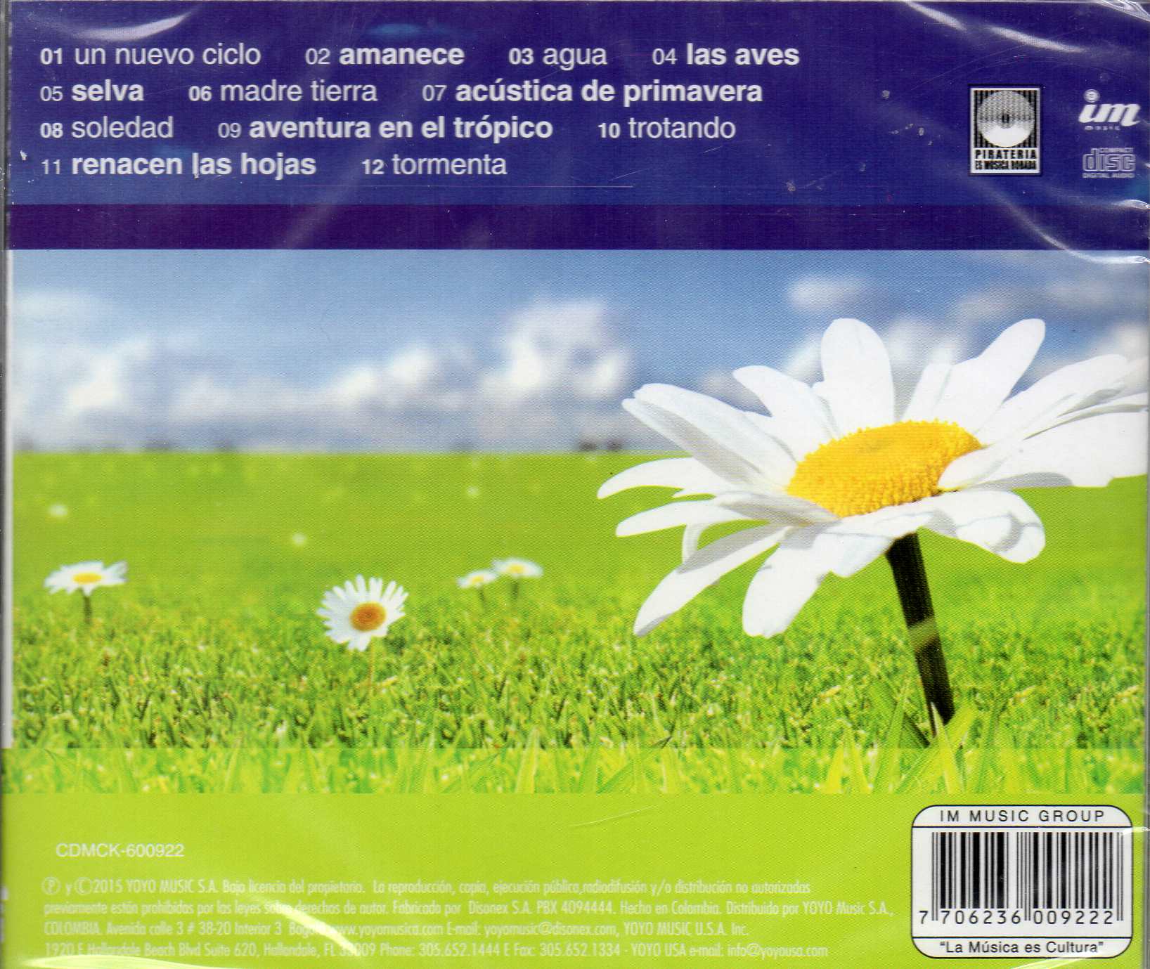 CD New Age - Sonido De Primavera