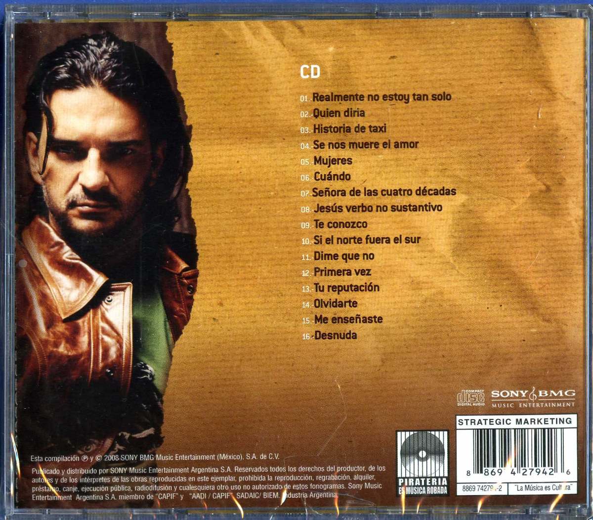 CD Ricardo Arjona – Simplemente... Lo Mejor