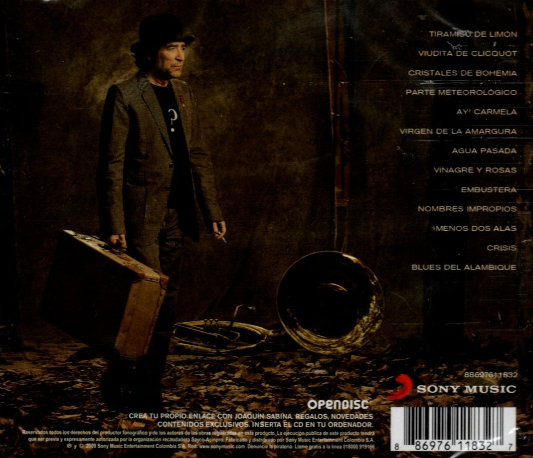 CD Sabina – Vinagre Y Rosas