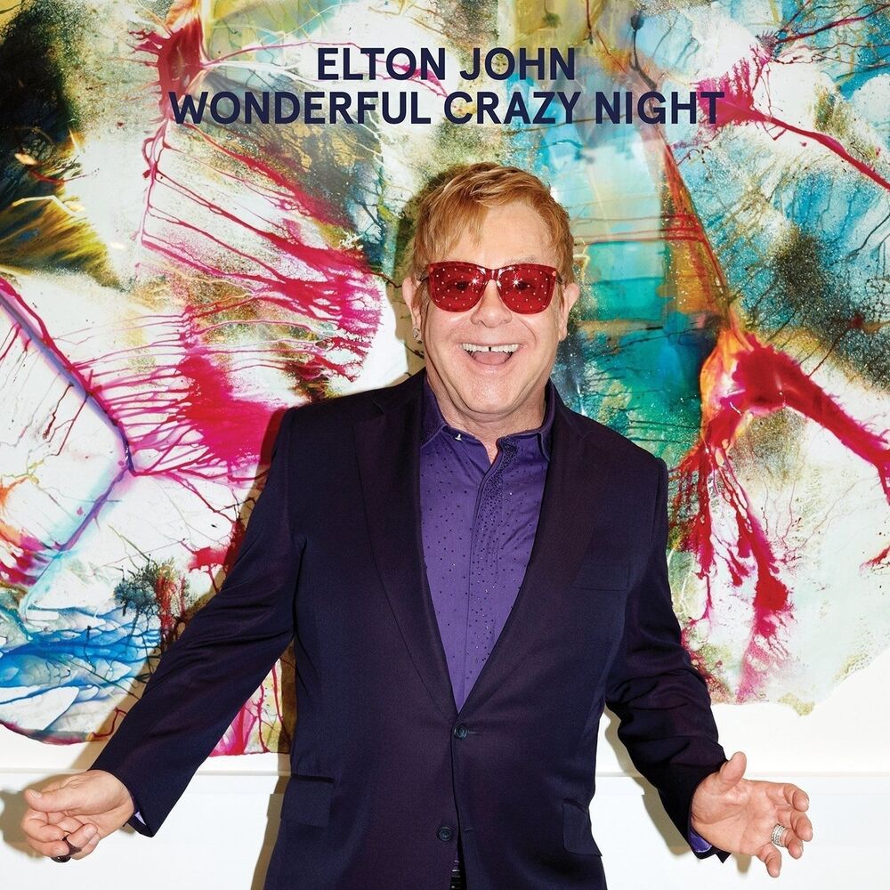 LP Elton John ‎– Wonderful Crazy Night