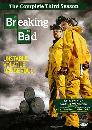 DVD X4 Breaking Bad: The Complete Third Season