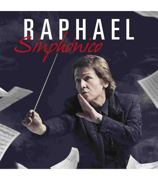 CD  + DVD Raphael  ‎– Sinphónico