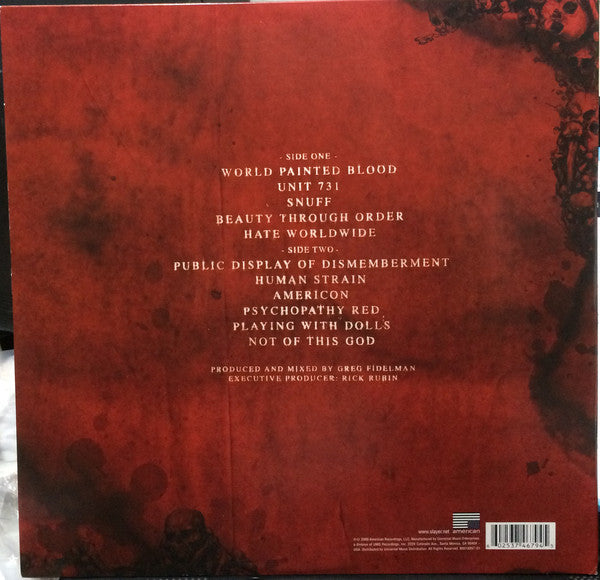 LP SLAYER ‎– WORLD PAINTED BLOOD