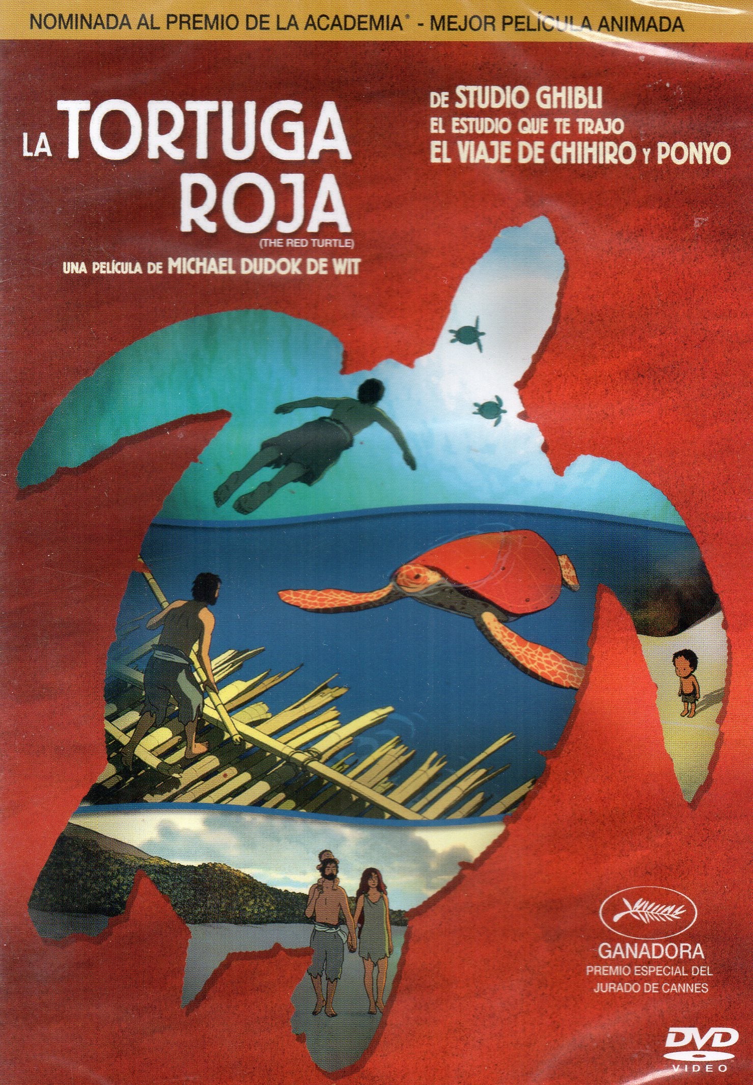 DVD La tortuga roja