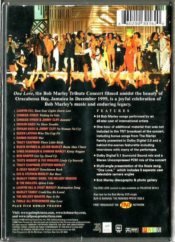 VARIOUS ‎– ONE LOVE - THE BOB MARLEY ALL-STAR TRIBUTE