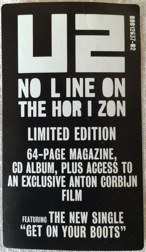 CD U2 - No Line On The Hor Deluxe - Edición De Lujo