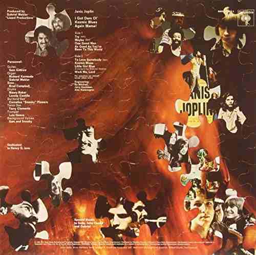 LP Janis Joplin ‎– I Got Dem Ol' Kozmic Blues Again Mama!