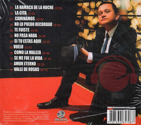 CD Yuri Buenaventura - Cita Con La Luz